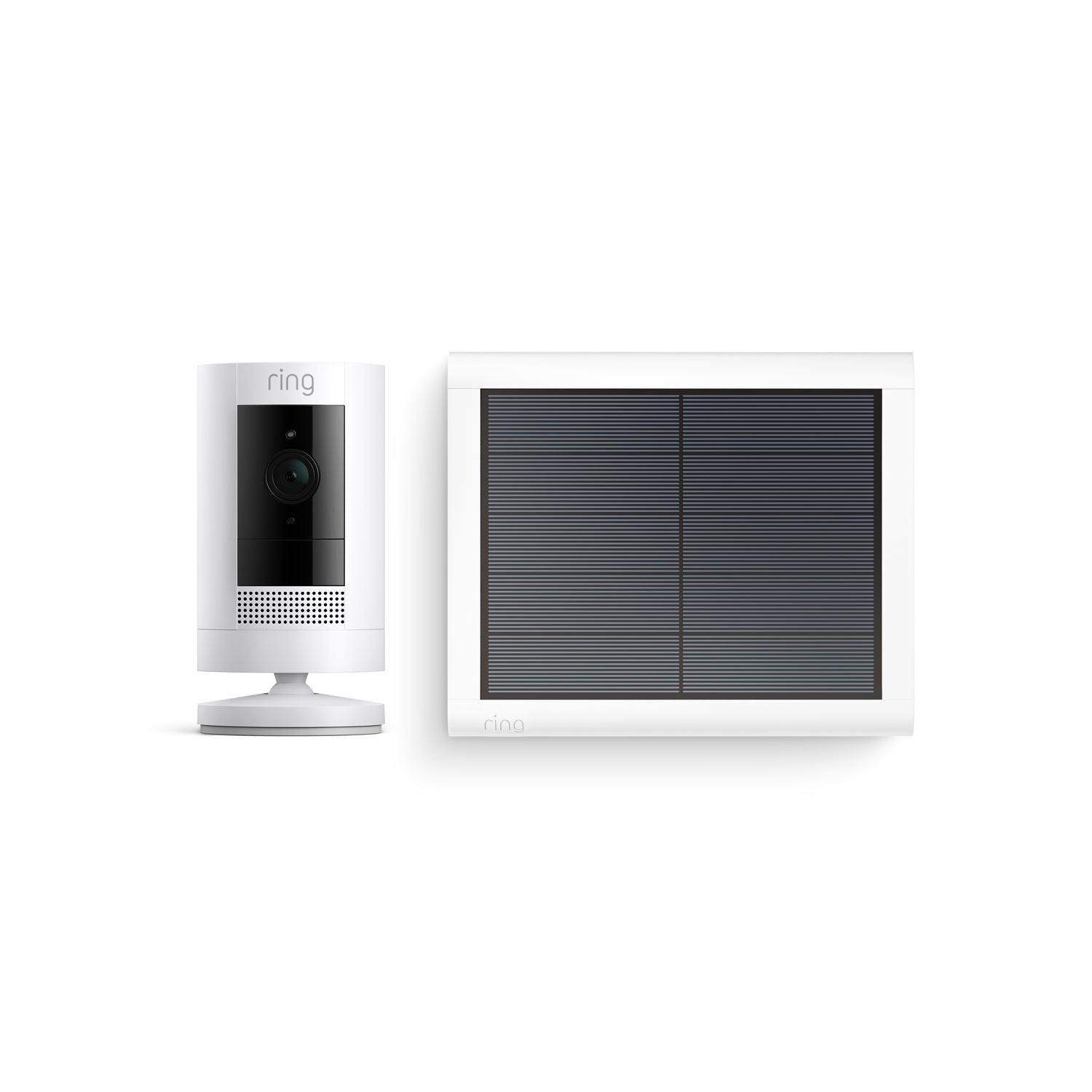 Ring Stick Up Camera Battery & Solar Panel l Wireless