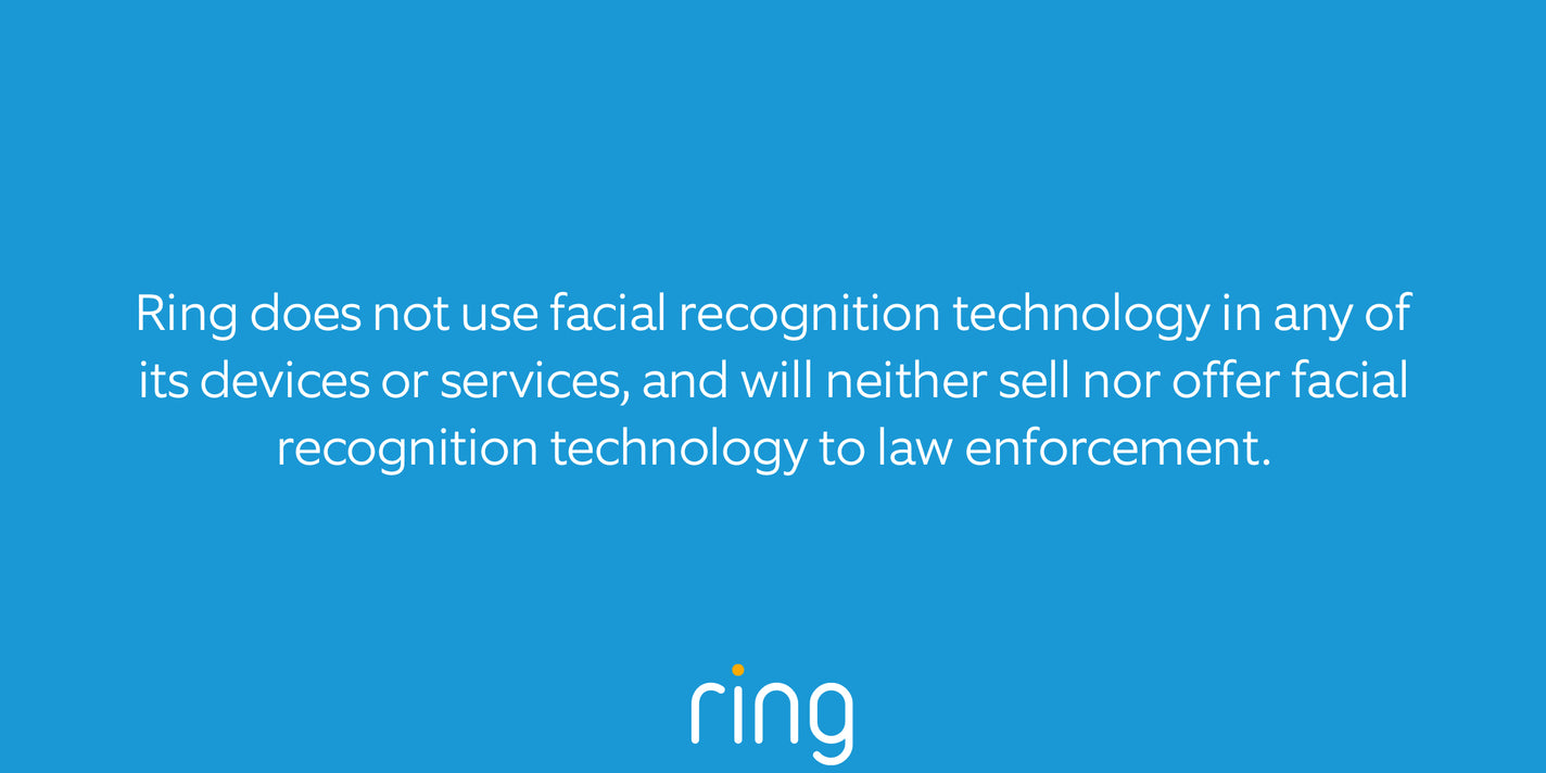 Ring’s Stance on Facial Recognition Technology
