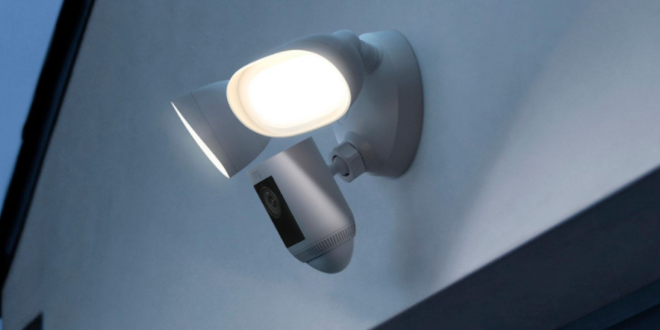 Protect Your Outdoor Spaces, with Floodlight Cam Wired Pro.
