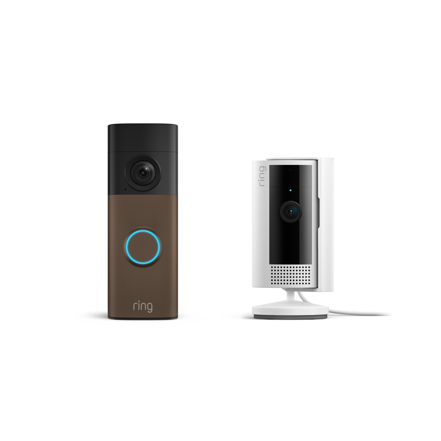 Matte Mocha:Battery Video Doorbell (newest gen) + Indoor Camera (2nd Gen)