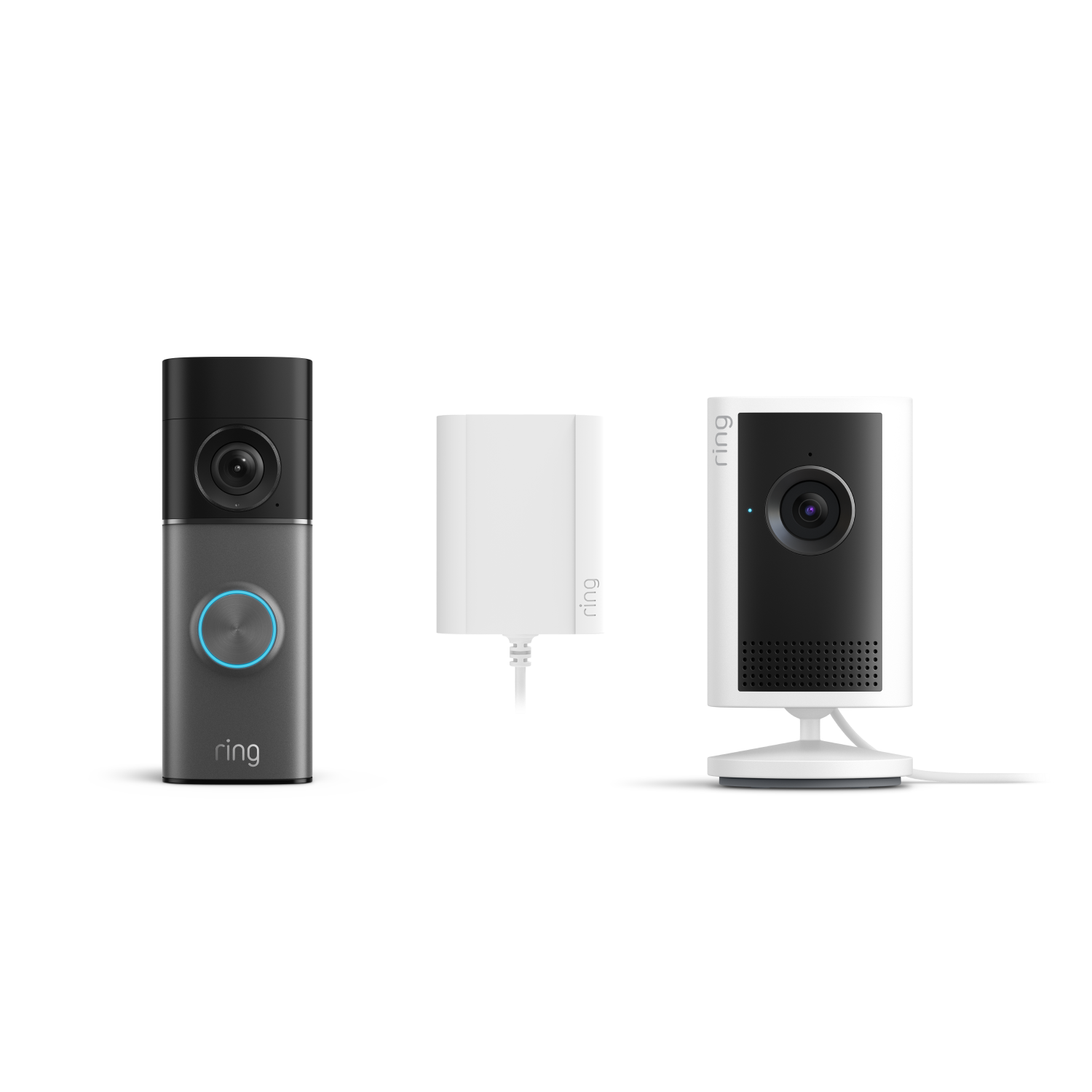 Wired Video Doorbell Pro (newest gen)  with Plug-In adaptor + Indoor Camera Plus
