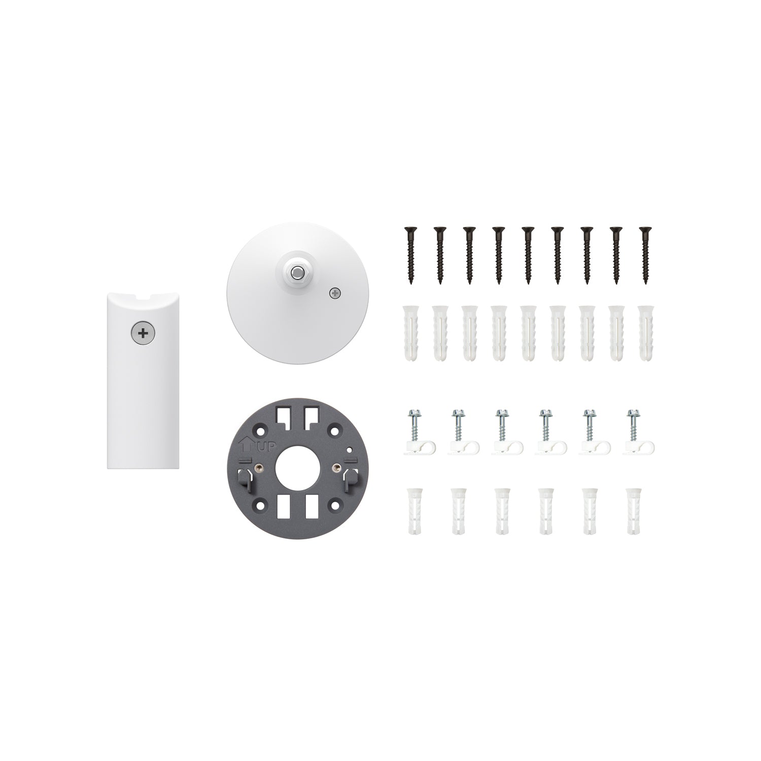 White:Spare Parts Kit Spare Parts Kit (Outdoor Camera Pro Plug-in)