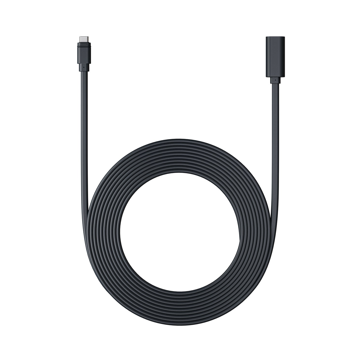 Black:3m USB-C Extension Cable (USB-C Solar Panels, PoE+ Adapter)