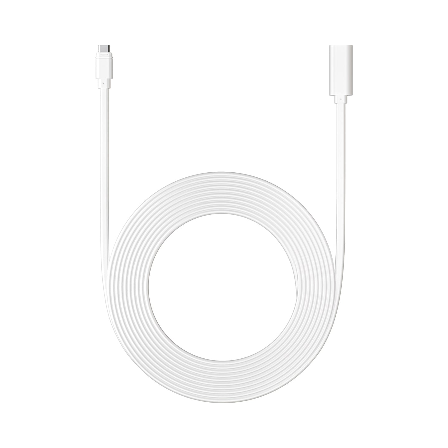 White:3m USB-C Extension Cable (USB-C Solar Panels, PoE+ Adapter)