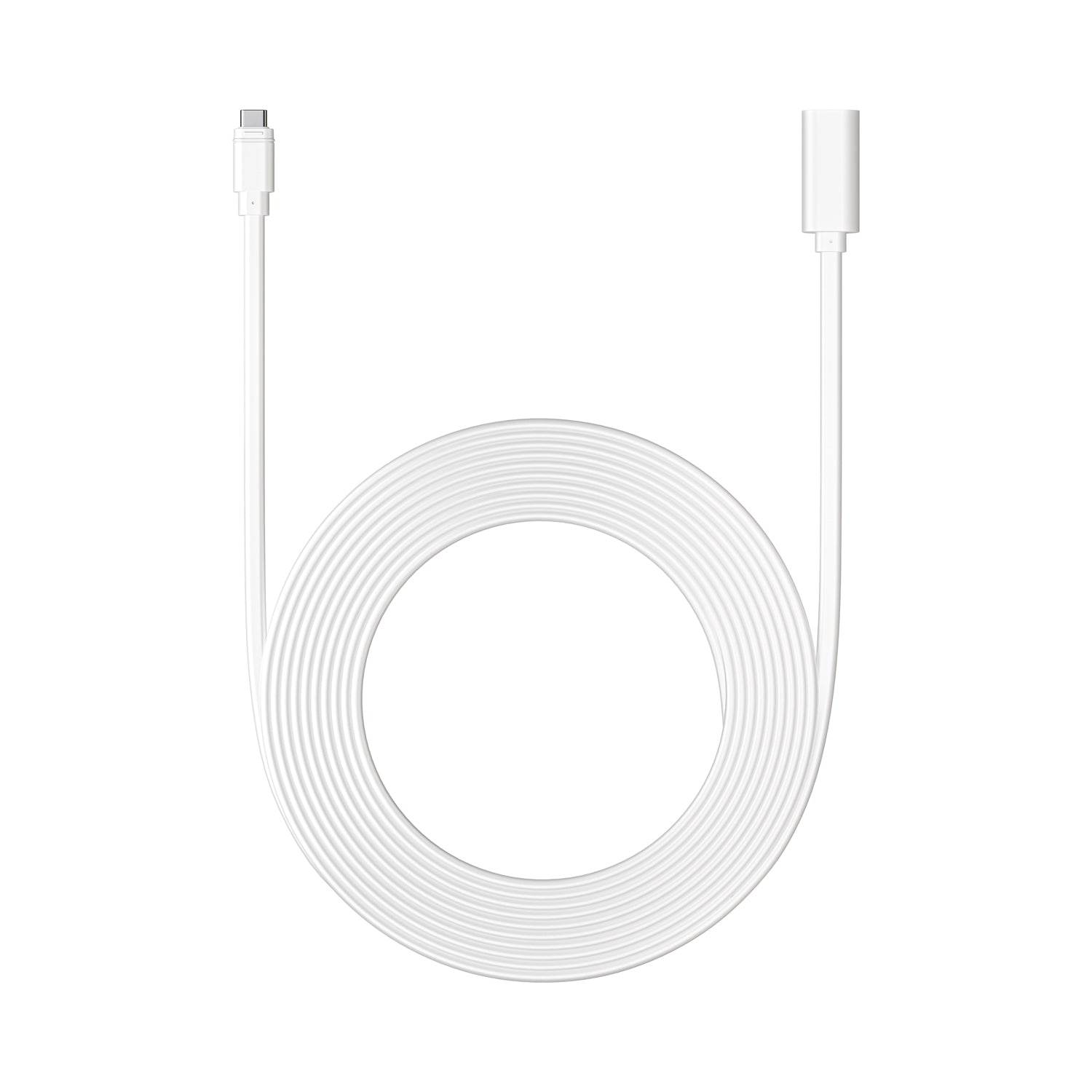 White:3m USB-C Extension Cable (USB-C Solar Panels, PoE+ Adapter)