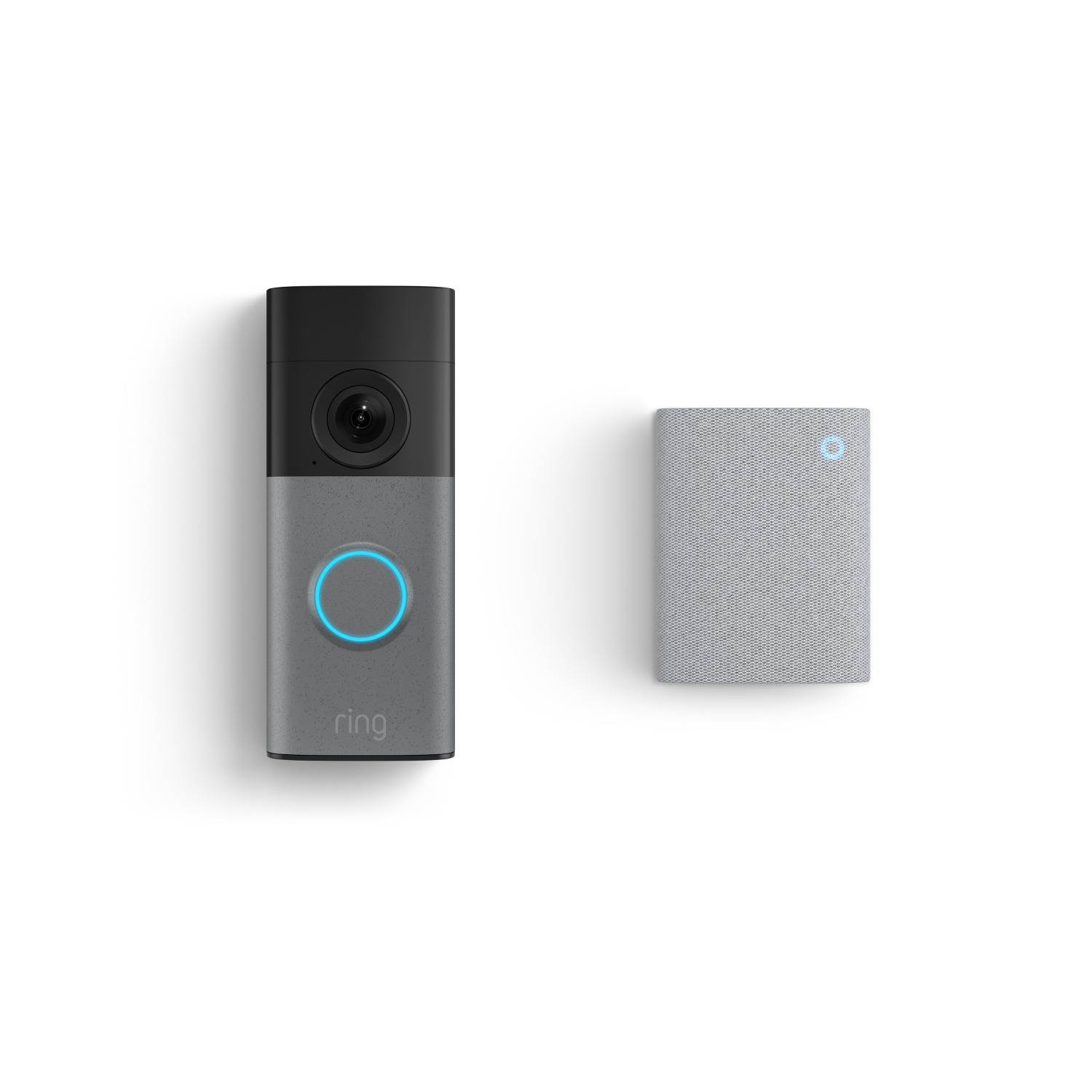 Speckled Grey:Wired Video Doorbell (2nd generation) + Chime (3rd generation)