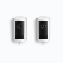 2-Pack Outdoor Camera Plus Plug-in (Featuring 2K Video with Ring Vision)