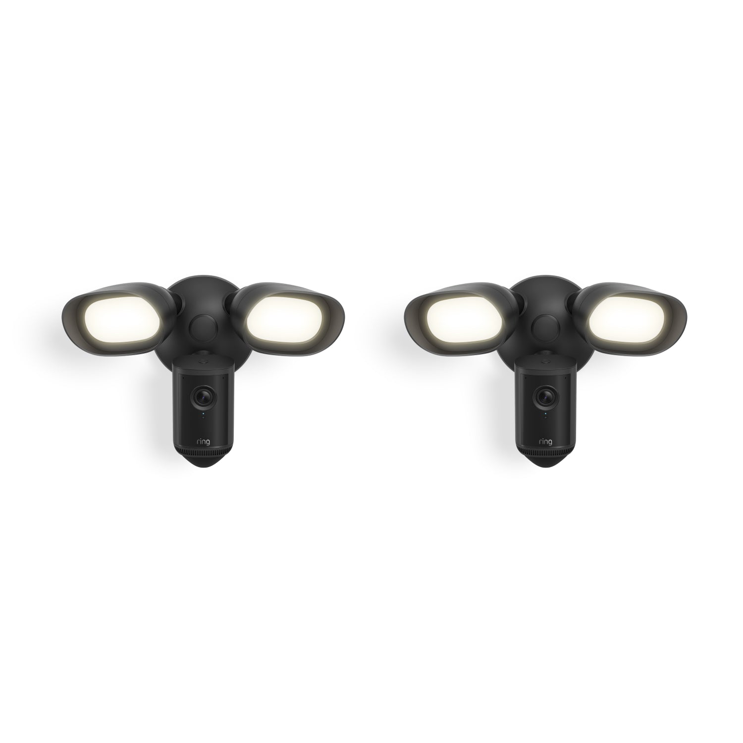 Black:2 Pack Floodlight Cam Pro (newest gen)