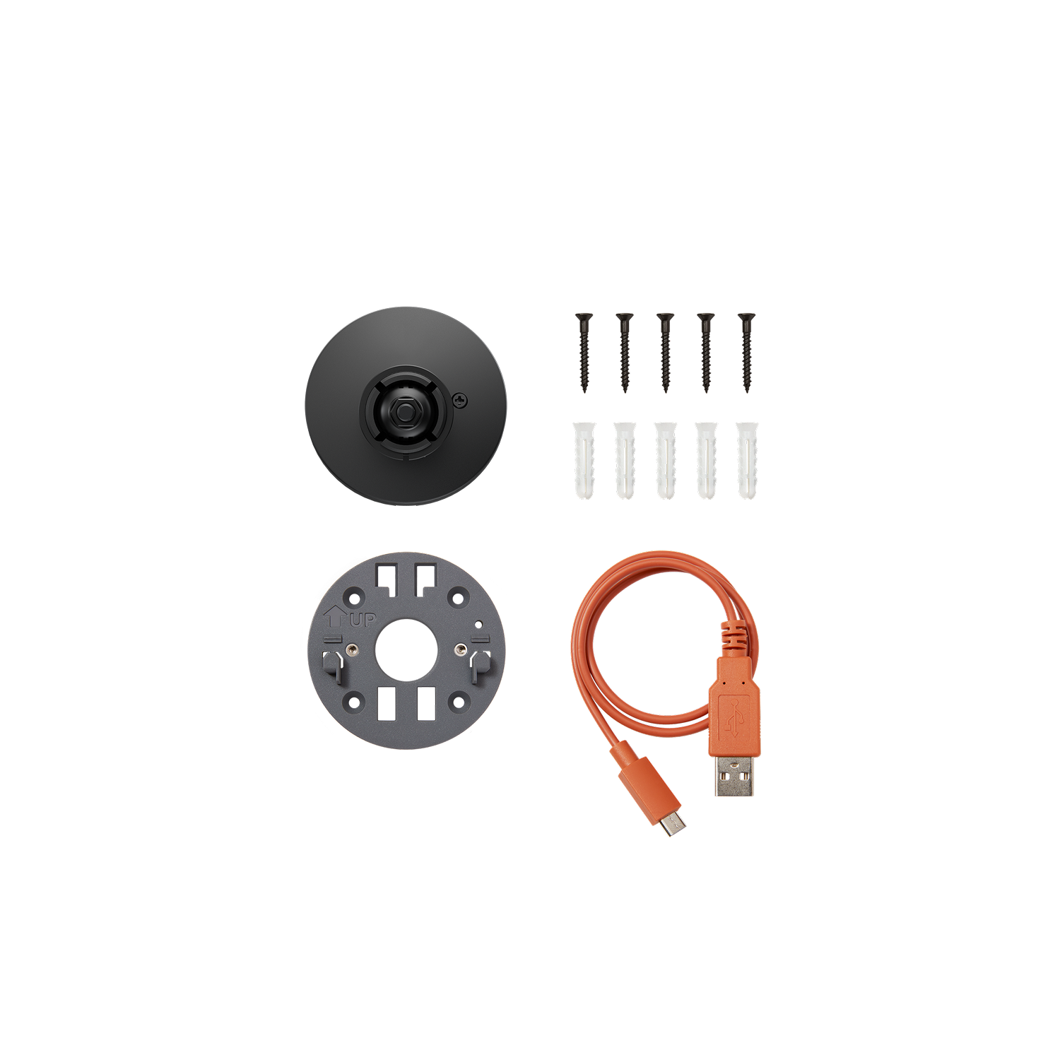 Black:Spare Parts Kit (Spotlight Cam Battery (2nd Gen))