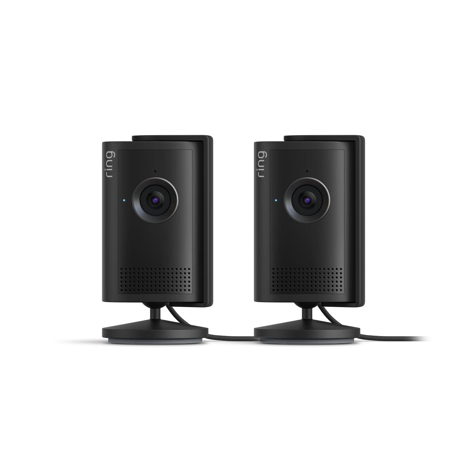 Black:2-Pack Indoor Camera Plus