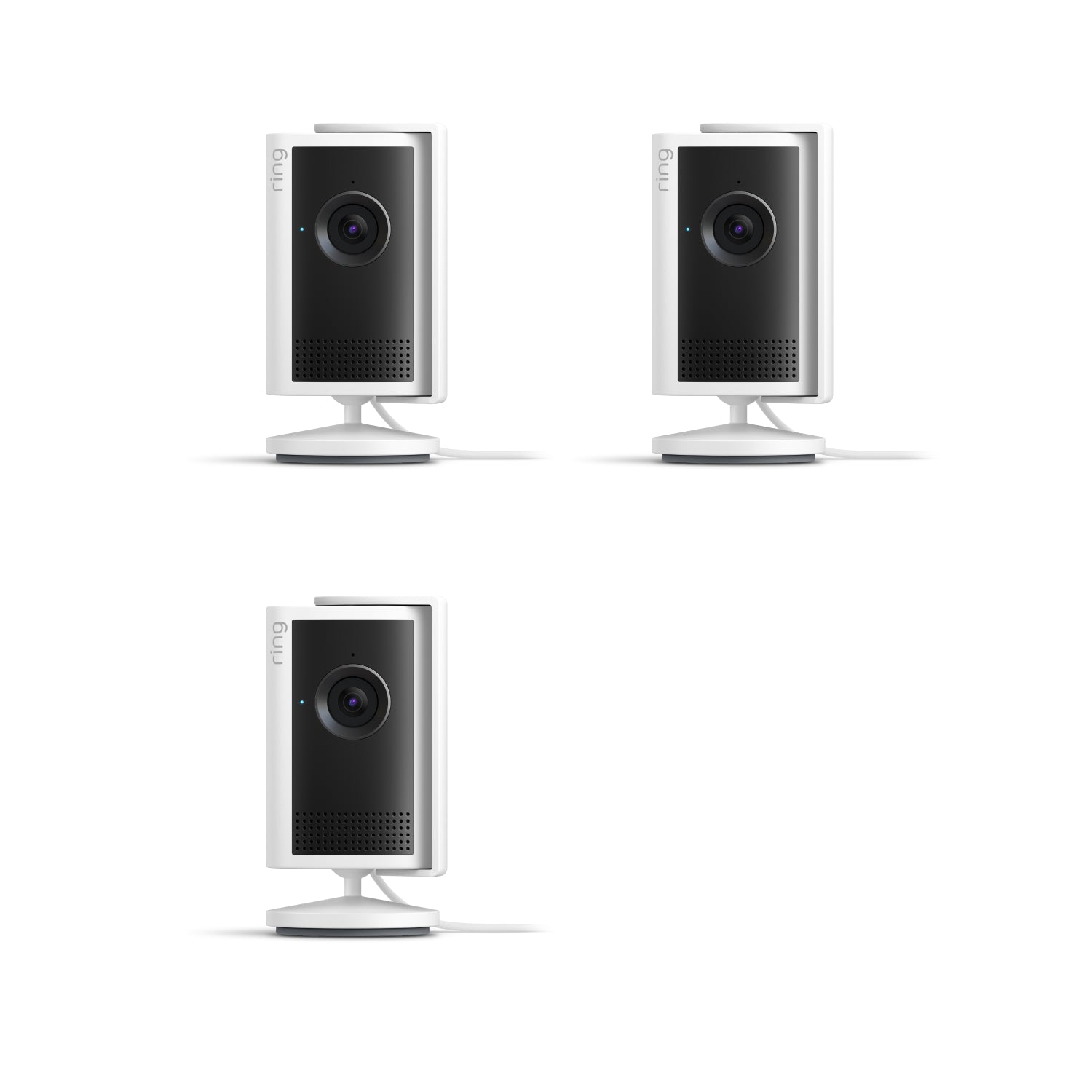 White:3-Pack Indoor Camera Plus