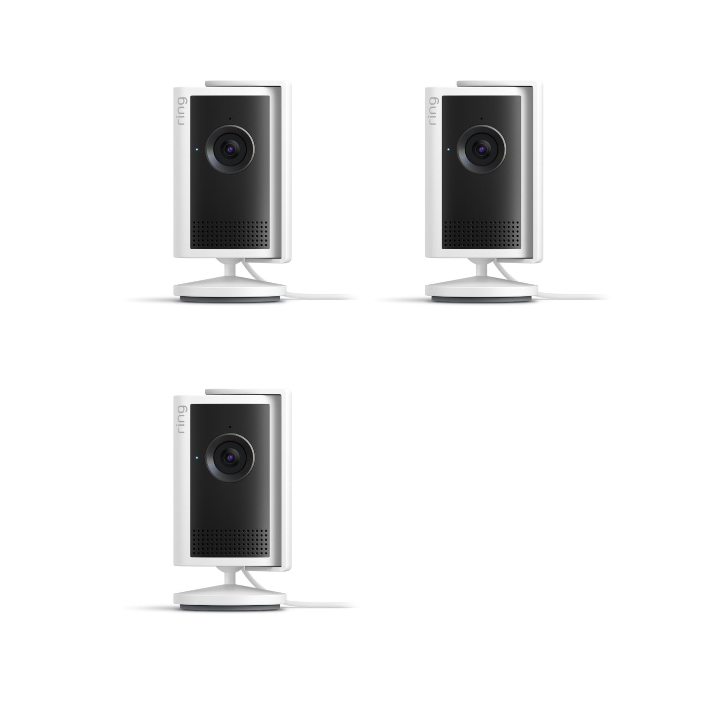 White:3-Pack Indoor Camera Plus