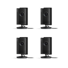 Black:4-Pack Indoor Camera Plus