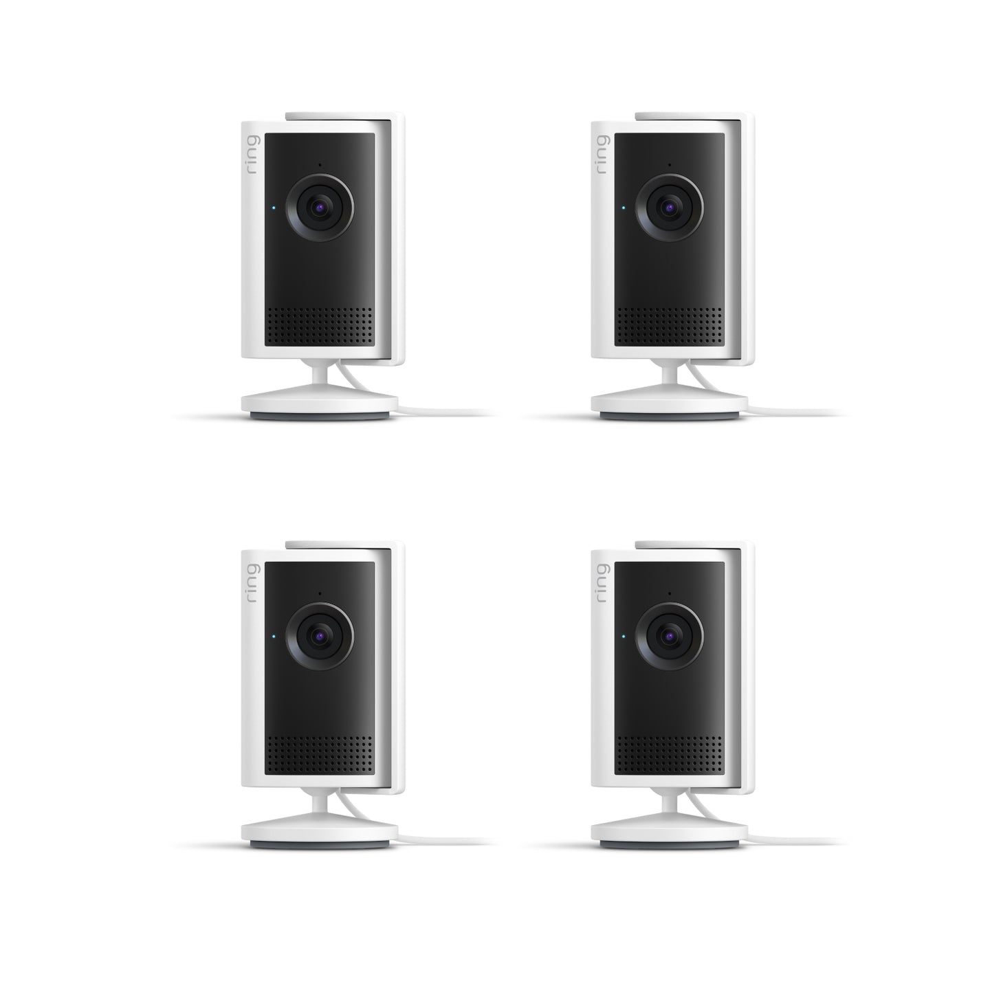 White:4-Pack Indoor Camera Plus