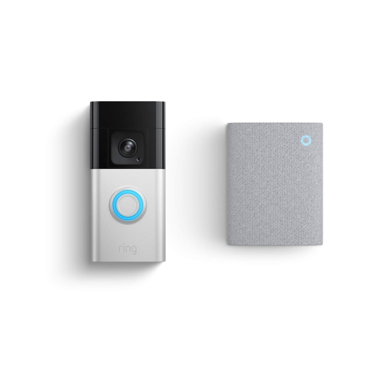 Satin Nickel:Battery Video Doorbell Pro + Chime (3rd Gen)