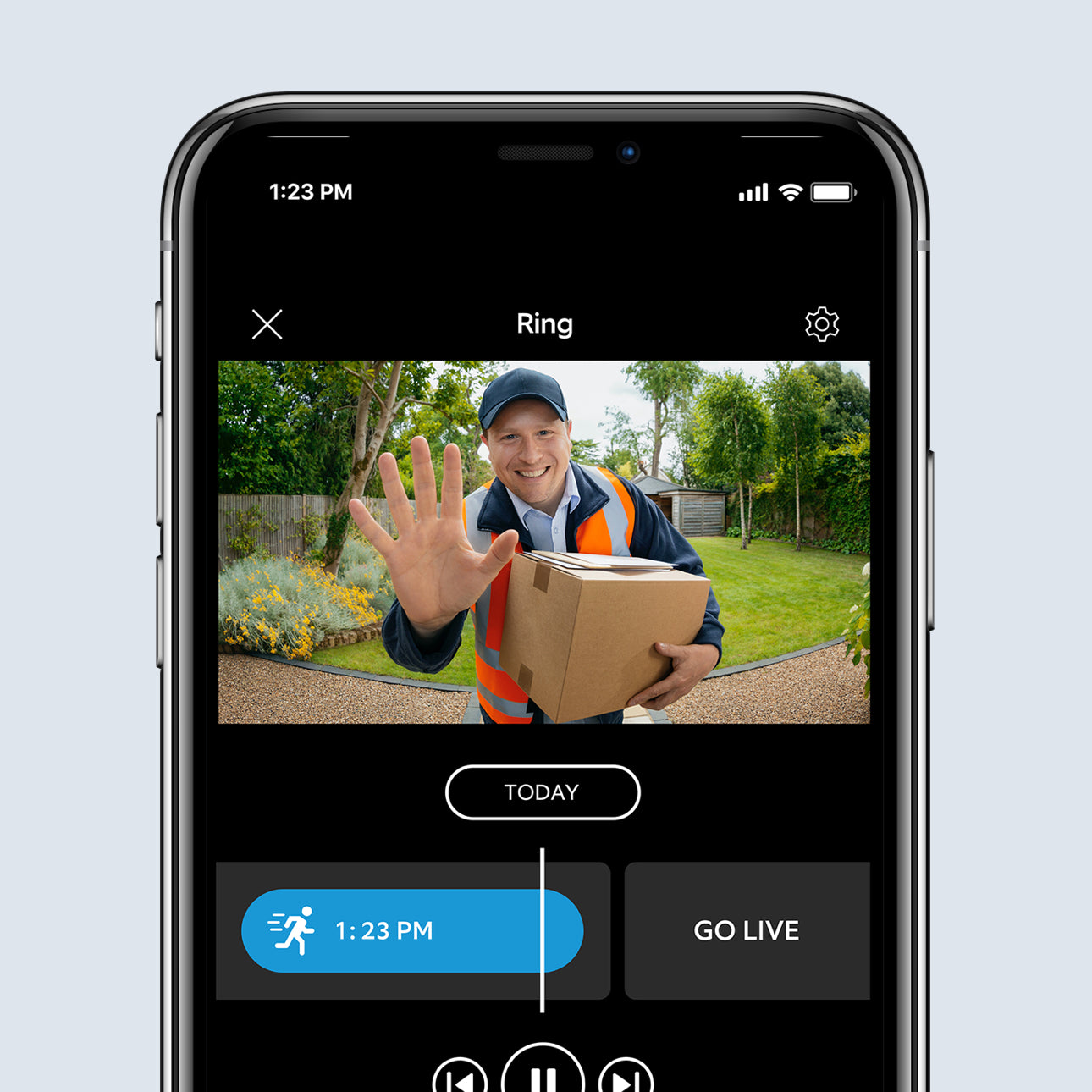 Sonnette vidéo Plus sans fil (Battery Video Doorbell Plus