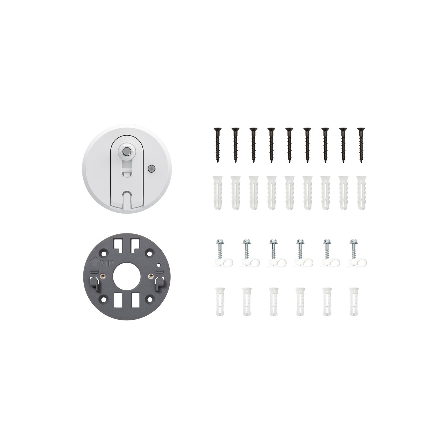 White:Spare Parts Kit (For Outdoor Camera Plus Plugin)