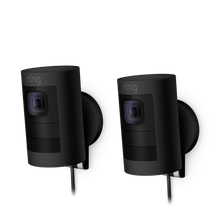 Black:2-Pack Stick Up Cam Elite