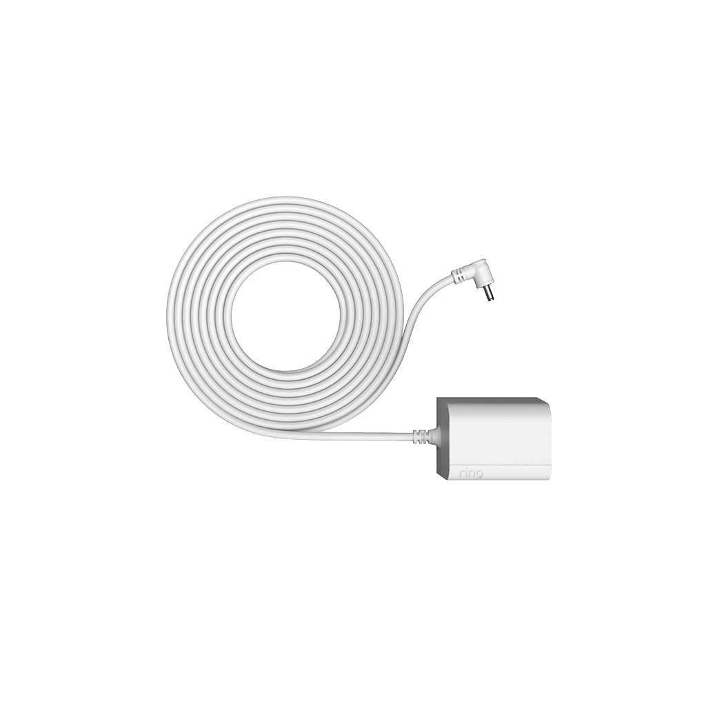White:Indoor/Outdoor Power Adapter (Barrel Plug)