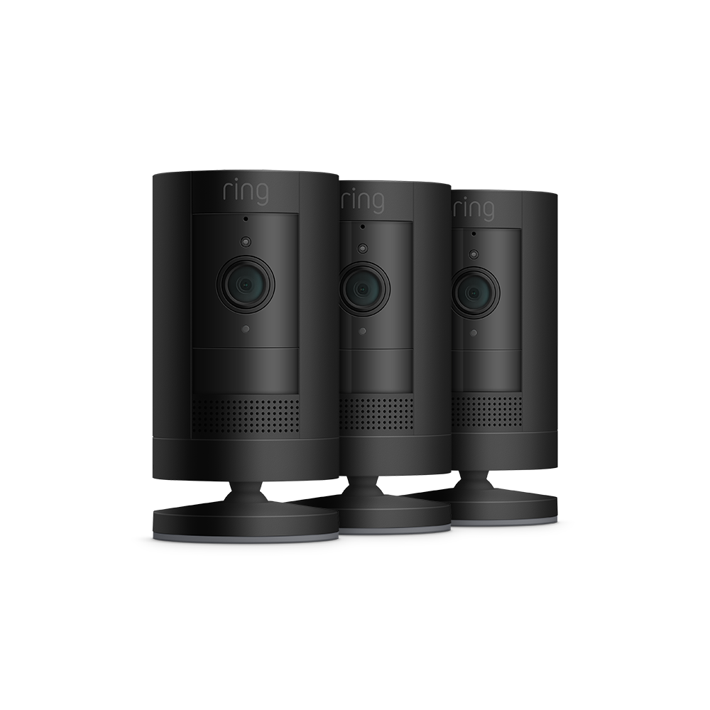 Black:3-Pack Stick Up Cam Battery