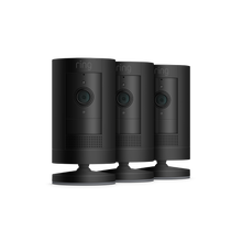 Black:3-Pack Stick Up Cam Battery