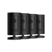 Black:4-Pack Stick Up Cam Battery