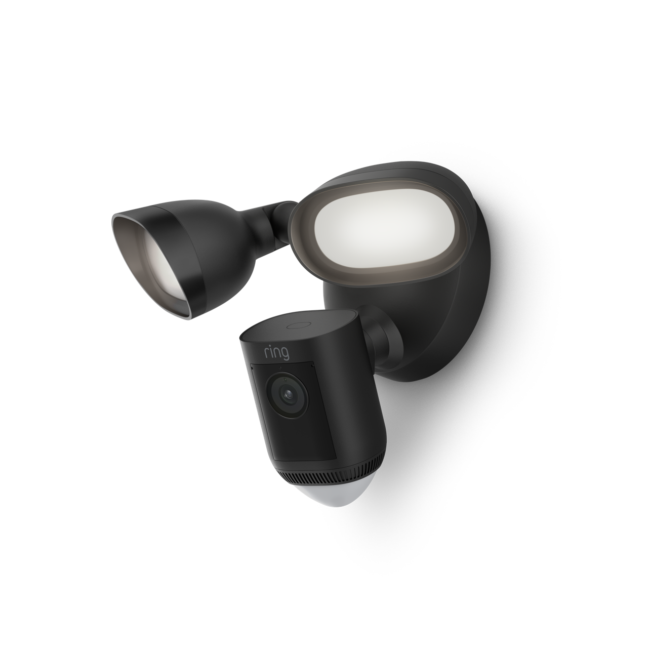 Black:Floodlight Cam Wired Pro