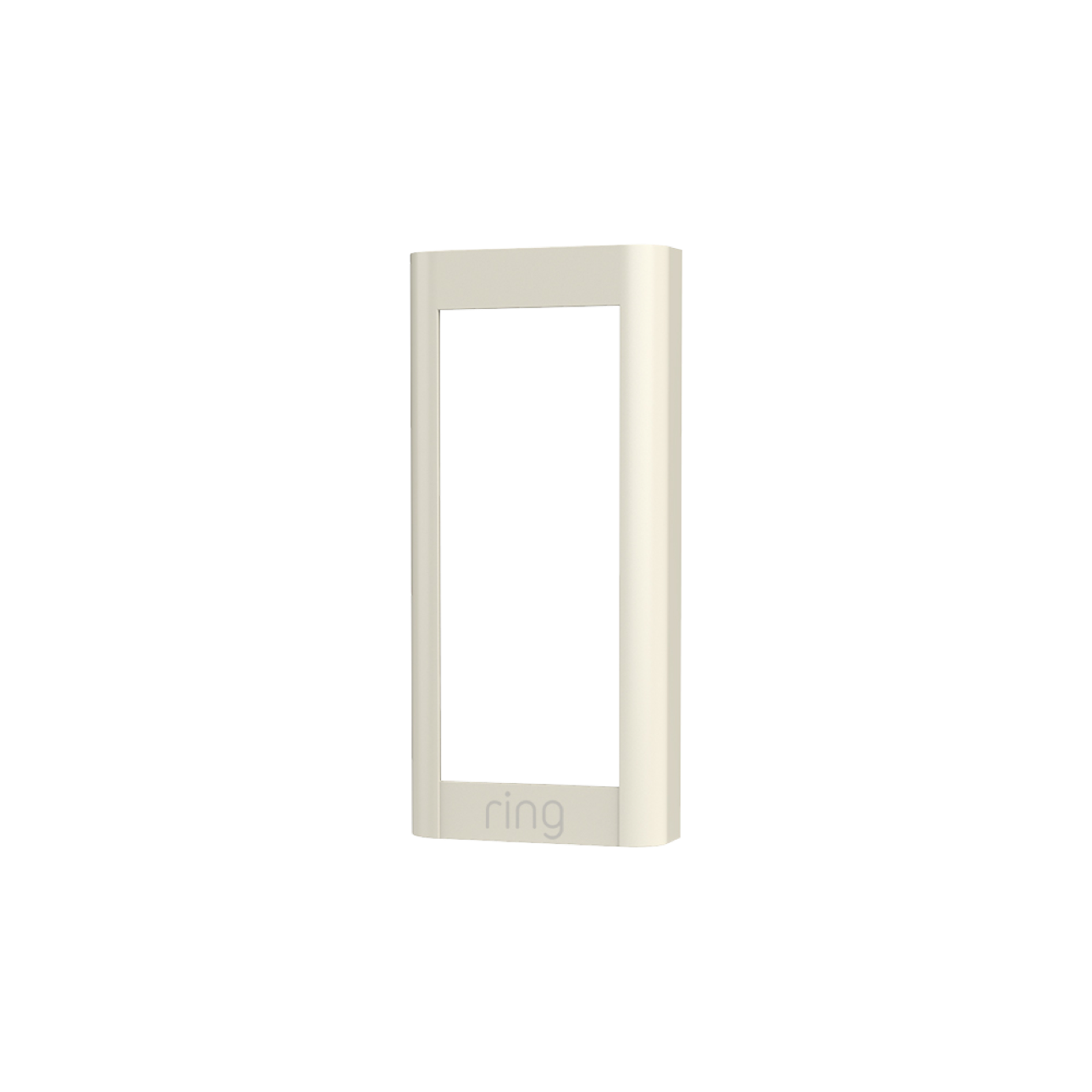 Pearl White:Interchangeable Faceplate (Video Doorbell Wired)