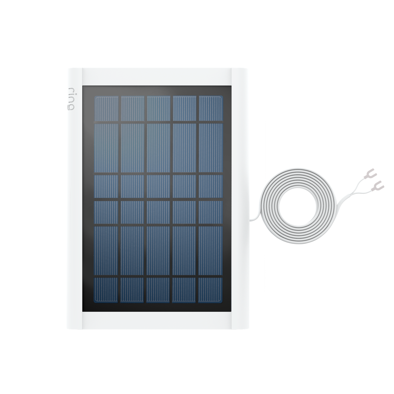 White:Solar Panel for Doorbells (Video Doorbell 2, Video Doorbell 3, Video Doorbell 3 Plus, Video Doorbell 4, Battery Video Doorbell Plus, Battery Video Doorbell Pro)