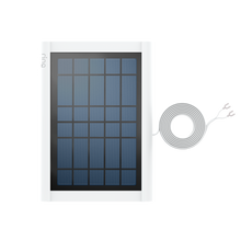 White:Solar Panel for Doorbells (Video Doorbell 2, Video Doorbell 3, Video Doorbell 3 Plus, Video Doorbell 4, Battery Video Doorbell Plus, Battery Video Doorbell Pro)