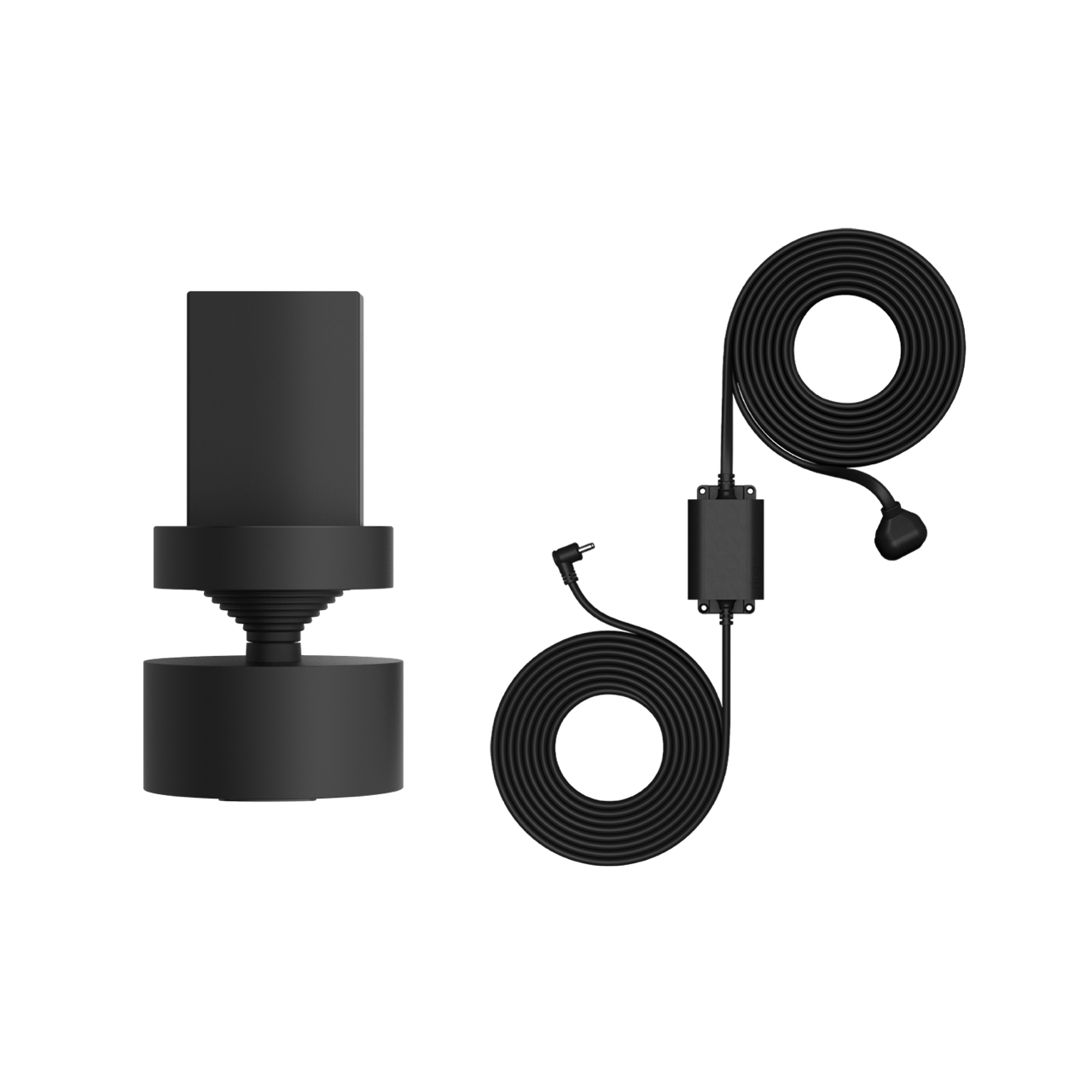 Black:Pan-Tilt Mount with Indoor/Outdoor Power Adapter (Stick Up Cam Battery (3rd Gen))