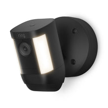 Black:Spotlight Cam Pro Wired