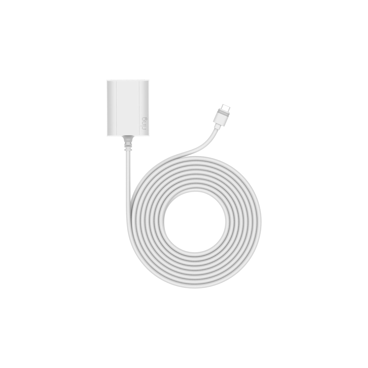 White:Indoor/Outdoor Power Adapter USB-C (Stick Up Cam Pro, Spotlight Cam Plus, Spotlight Cam Pro, Outdoor Camera Plus)