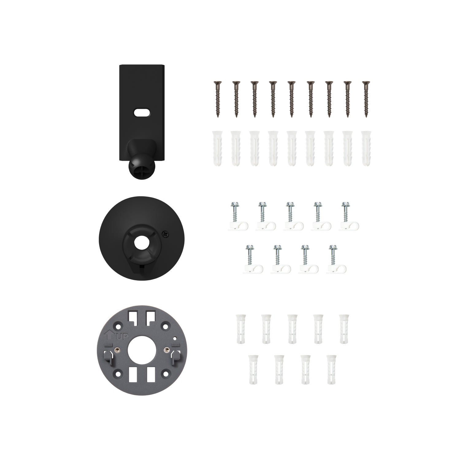 Black:Spare Parts (Spotlight Cam Pro Plug-In, Spotlight Cam Plus Plug-In)