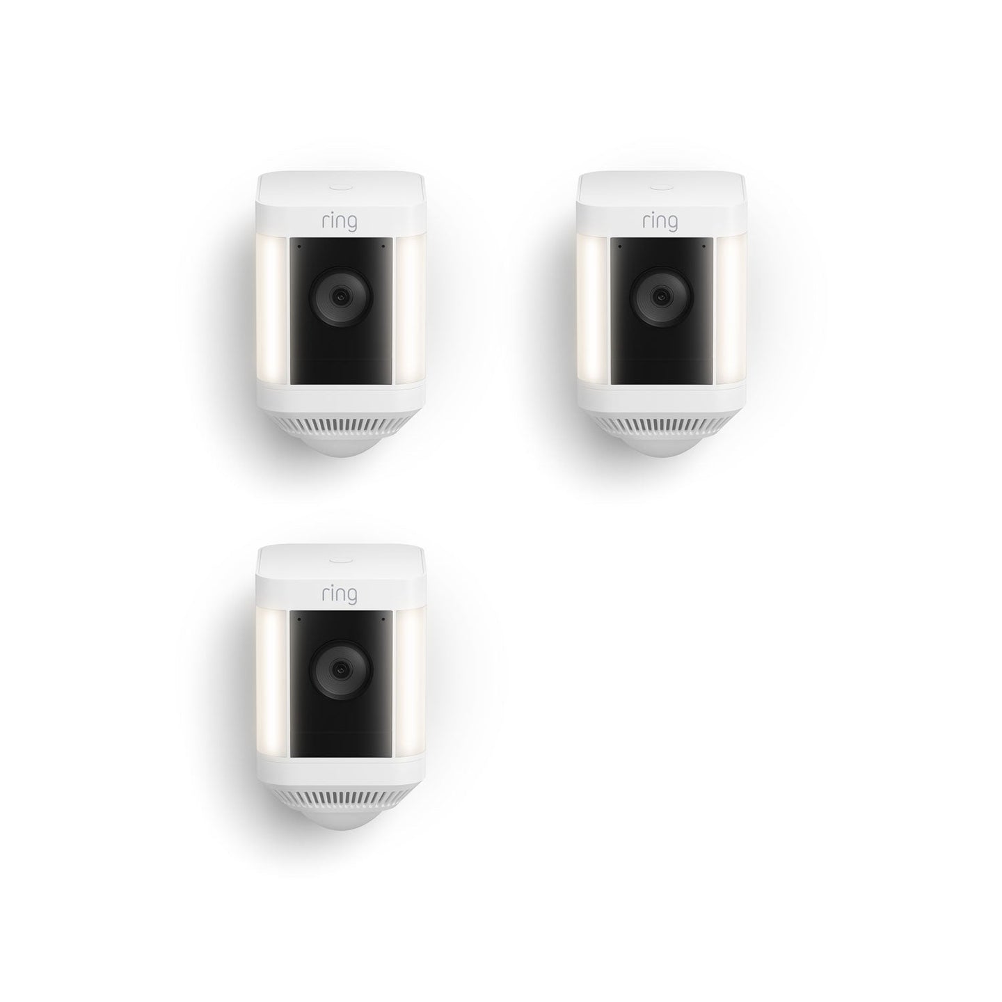 White:3-Pack Spotlight Cam Plus Battery