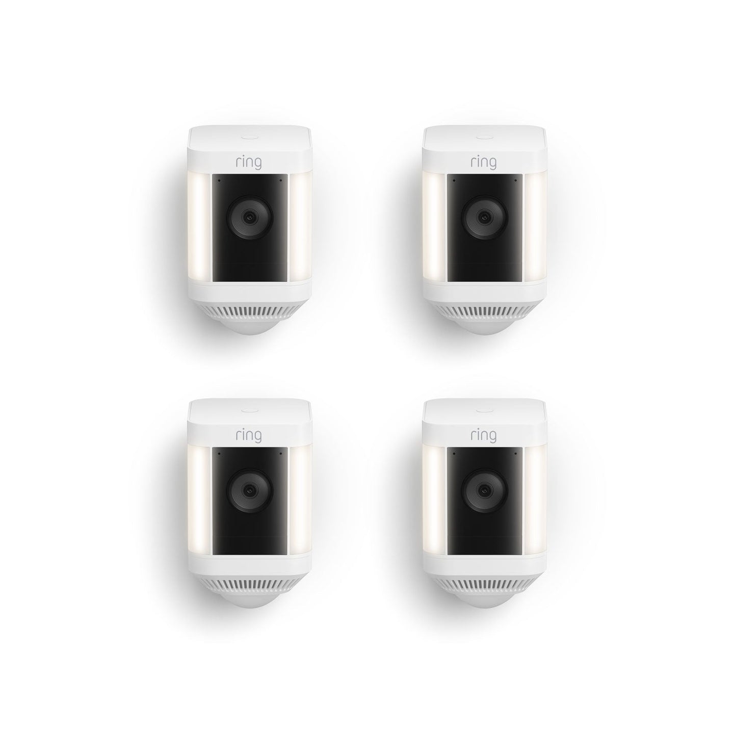 White:4-Pack Spotlight Cam Plus Battery