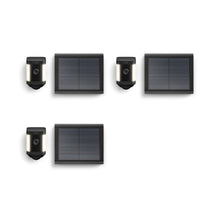Black:3-Pack Spotlight Cam Plus Solar