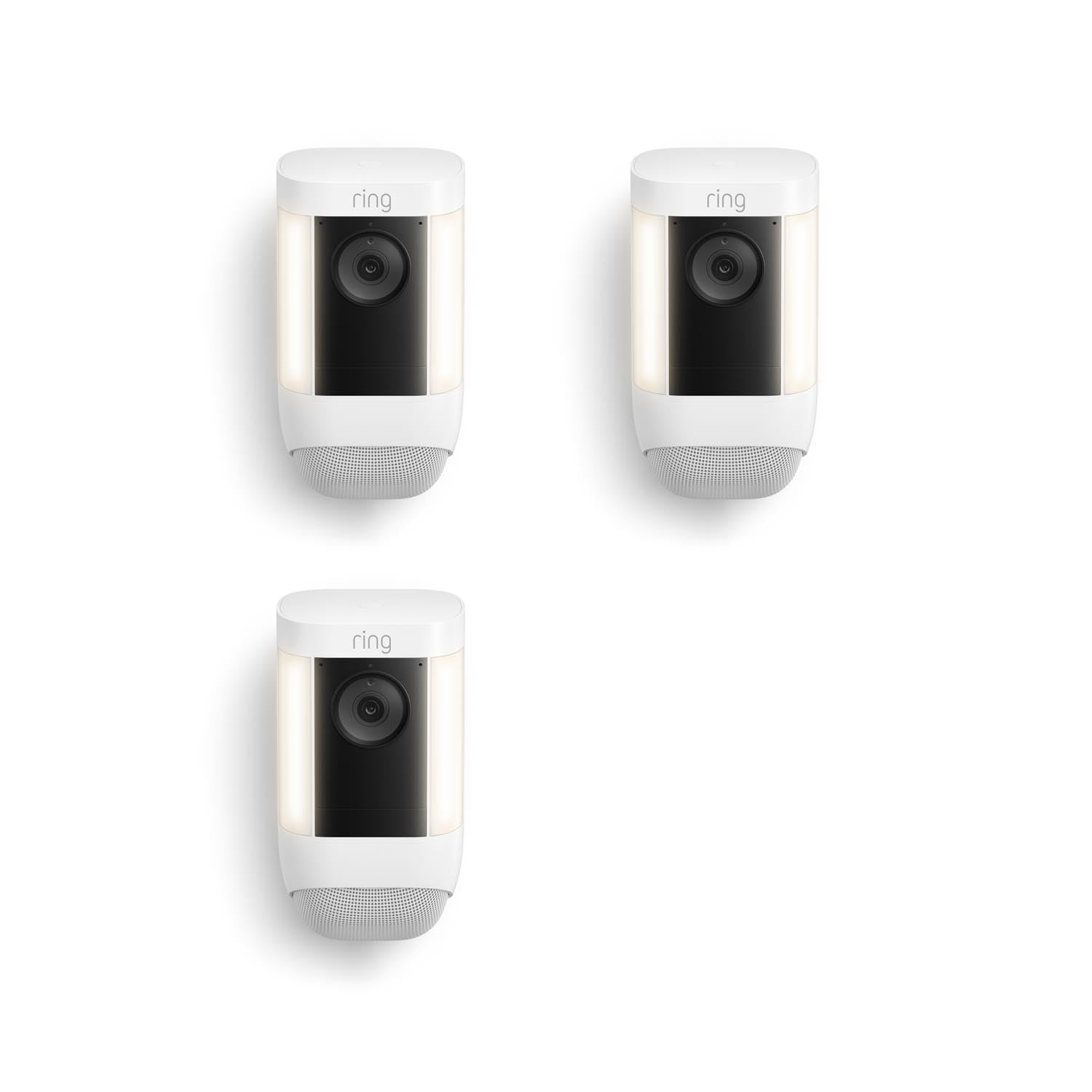 White:3-Pack Spotlight Cam Pro Battery