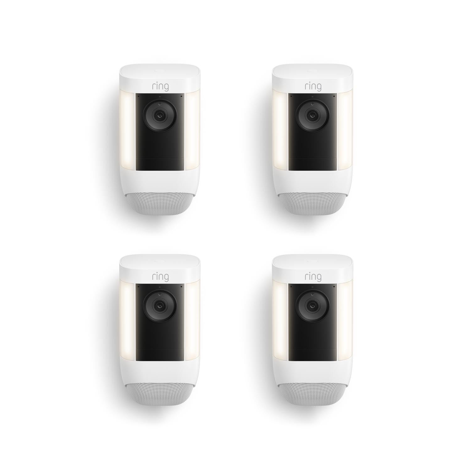 White:4-Pack Spotlight Cam Pro Battery