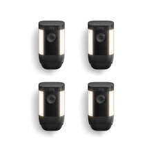 Black:4-Pack Spotlight Cam Pro Battery