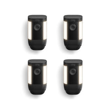Black:4-Pack Spotlight Cam Pro Battery