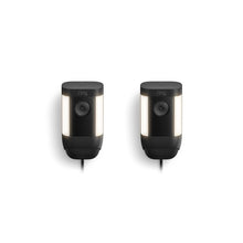 Black:2-Pack Spotlight Cam Pro Plug-In