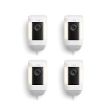 White:4-Pack Spotlight Cam Pro Plug-In