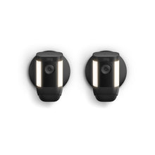 Black:2-Pack Spotlight Cam Pro Wired