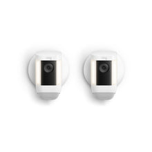 White:2-Pack Spotlight Cam Pro Wired