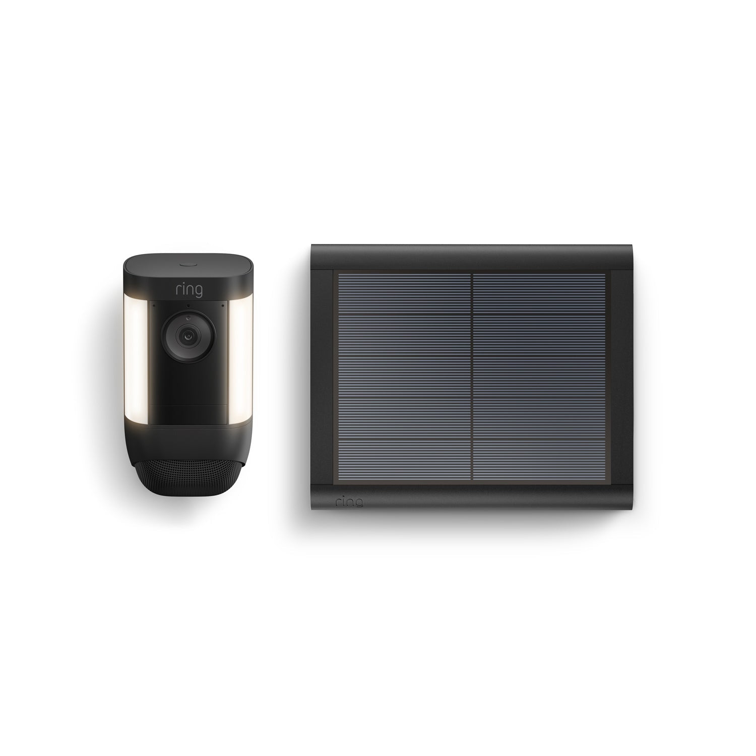 Black:Spotlight Cam Pro Solar