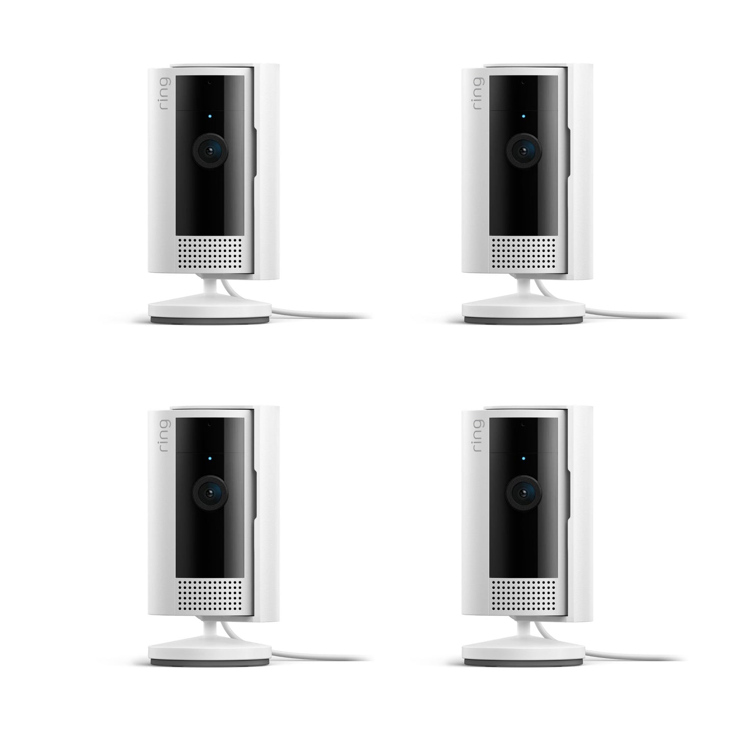 White:4-Pack Indoor Camera (2nd Gen)