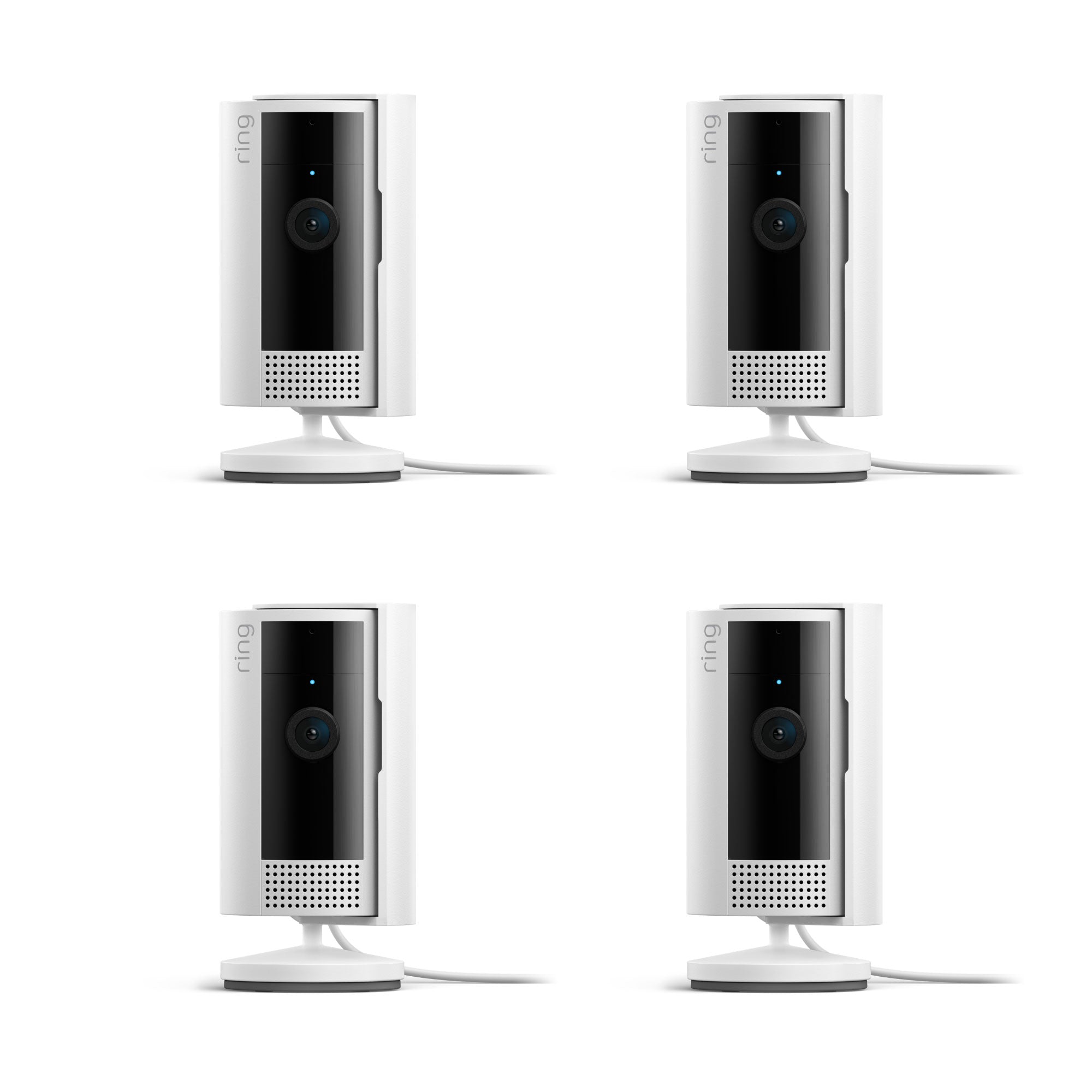 White:4-Pack Indoor Camera (2nd Gen)