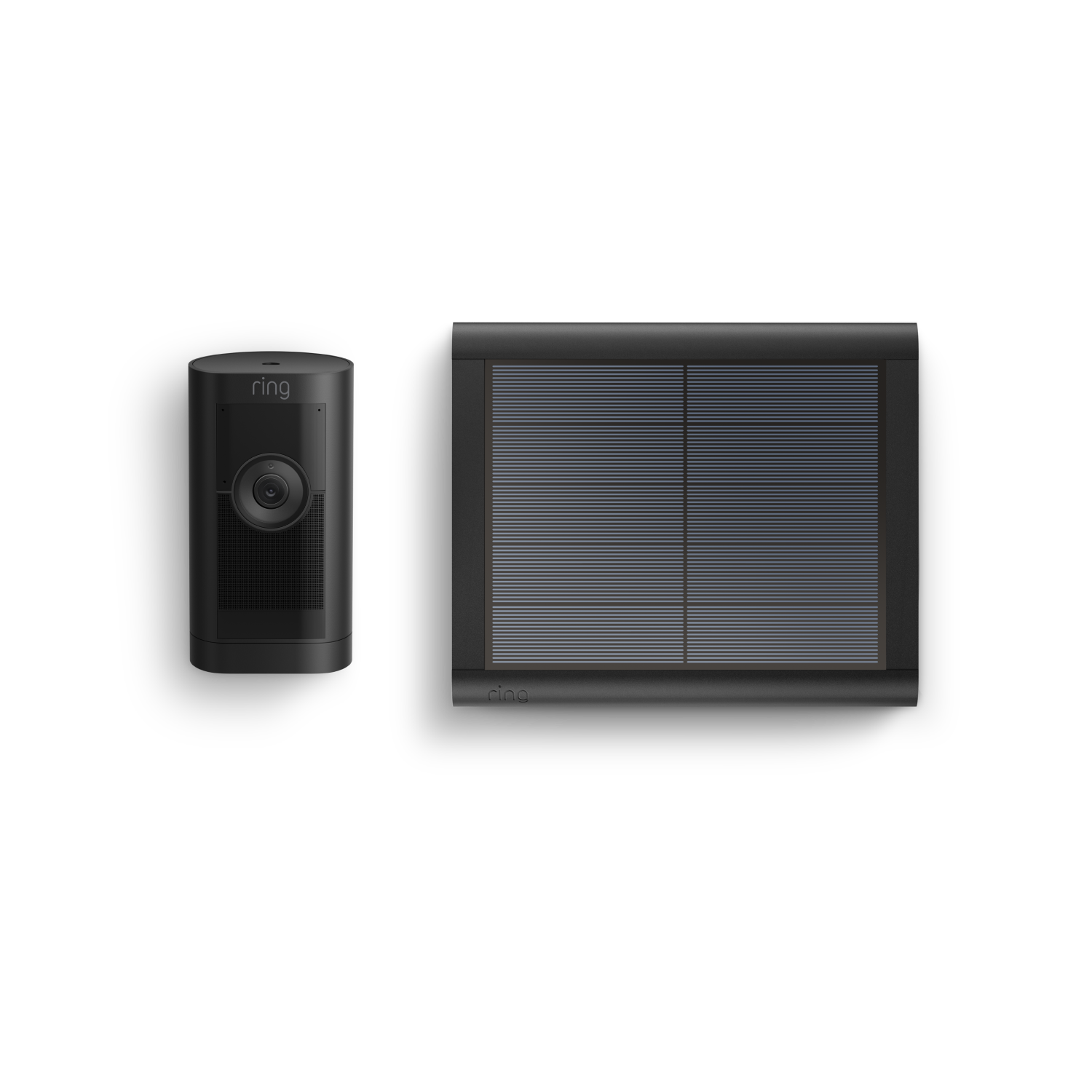Black:Outdoor Camera Pro Solar (Stick Up Cam Pro)