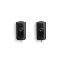 Black:2-Pack Outdoor Camera Pro Plug-In (Stick Up Cam Pro)